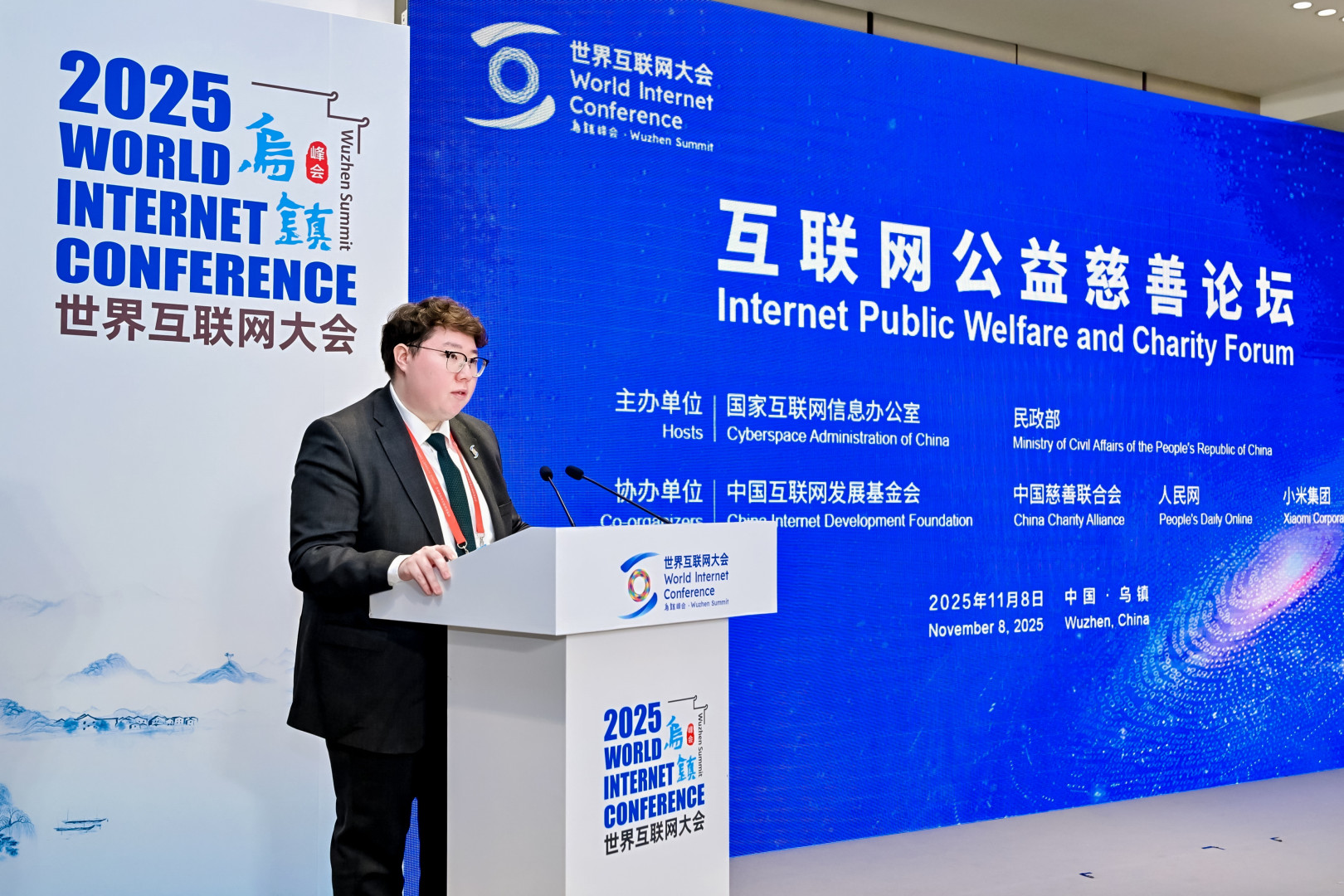 蒙古国汉噶尔迪发展中心协会副主席努日。主办方供图